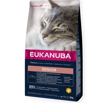 EUKANUBA CAT Senior – Balansert Kattefôr for Sunn Aldring og Vitalitet hos Eldre Katter