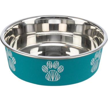 Jolly Paw Skål i rustfritt stål med plastbelegg