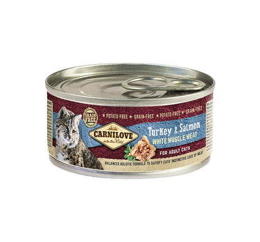CL Kalkun & Laks Katt 100g – Smakfull Kattemat