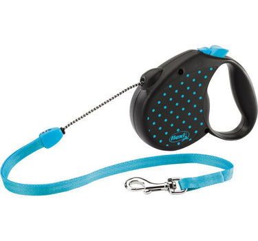 Flexi Color Dots hundebånd - snor