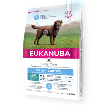 Eukanuba Daily Care Adult Large Breed Weight Control - Hundefôr for Vektkontroll hos Store Raser