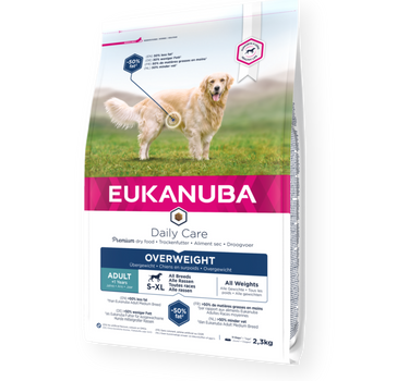 EUKANUBA DailyCare Adult - Tørrfôr for Steriliserte og Overvektige Hunder, Alle Raser