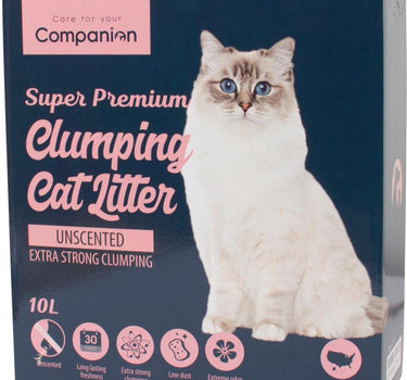 Companion Super Premium kattesand - Uparfymert