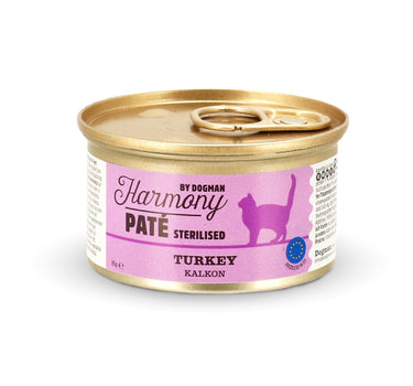 Harmony Paté Sterilized Turkey, for katter