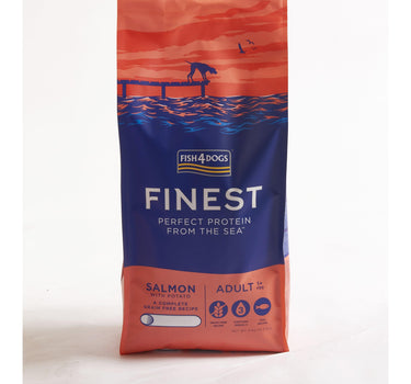 F4D Salmon Large Kibble Tørrfôr – Hundefôr med Laks