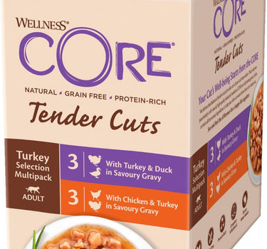 CORE Cat Tender Cuts Turkey Selection