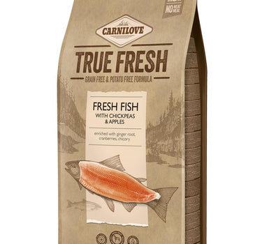 Carnilove Tørrfôr Fersk Fisk – Sunn Ernæring for Voksne Hunder
