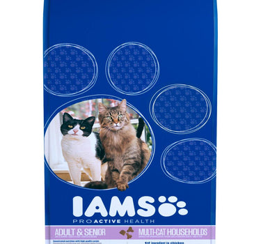 IAMS CAT Adult Multicat kylling & laks 15 kg