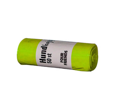 Hundepose Lime/Gul 40 stk