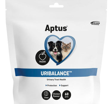 Aptus Uribalance – Støtte for Urinveiene hos Hund og Katt, Forebygger Urinveisproblemer
