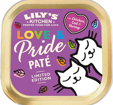 Lily's K Pride paté med kylling, reker og torsk