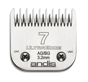 Andis Klippeblad Nr. 7 – 3,2 mm for Presis Klipp og Detaljert Arbeid (Ny Utgave)