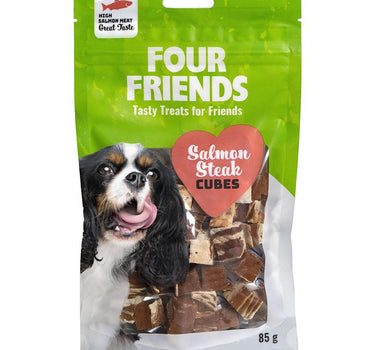 FourFriends hundesnacks terninger av laksestek