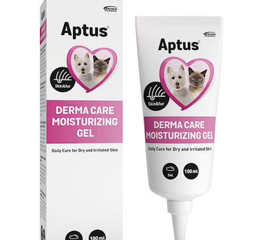 Aptus Derma Moisturizing Gel 100ml – Fuktighetsgivende Hudgel for Hund og Katt med Tørr Hud