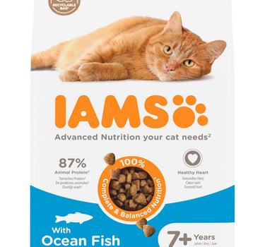 IAMS CAT Vitality Mature & Senior havfisk