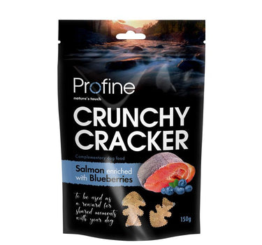 Profine Dog Crunchy Salmon Blåbær 150 g - Smakfull hundesnacks