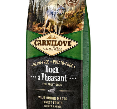 Carnilove Tørrfôr And & Fasan – Naturlig Fôr for Voksne Hunder