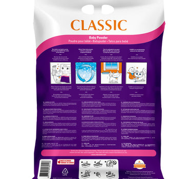 Klassisk Babypulver for Katt 14 kg – Mild, Skånsom og klumpefri kattesand Kattesand