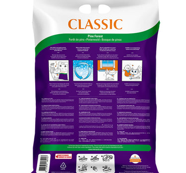 Klassisk Furuskog Kattegrus 14 kg – Effektivt og Naturlig Kattesand for Tørre og Hygieniske Kattedoer