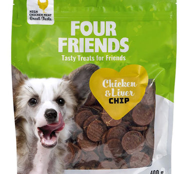 FourFriends Kylling og Lever Hundesnacks