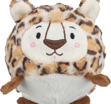 Trixie Leopardball, plysj/gummi