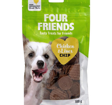 FourFriends Kylling og Lever Hundesnacks