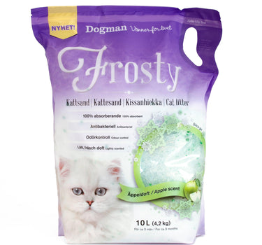 Dogman Kattesand frosty apple 10L
