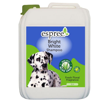 Espree Bright White Shampoo til hund 5L