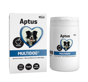 Aptus Multidog Tabletter – Allsidig Kosttilskudd for Hund med Vitaminer og Mineraler