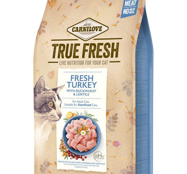 Carnilove Fresh Tørrfôr Kalkun – Naturlig Kattefôr
