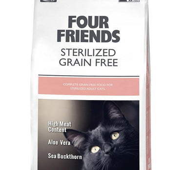 FourFriends sterilisert kattemat kornfri