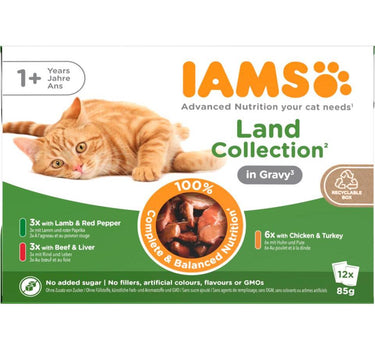 IAMS DELIGHT CAT Adult Land Collection i saus