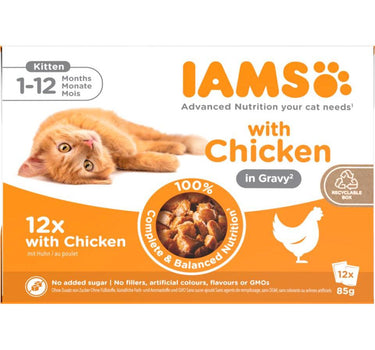 IAMS DELIGHT CAT Kitten kylling i saus
