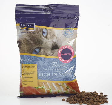 F4C Cats Tørrfôr Laks – 400 g Premium Kattmat