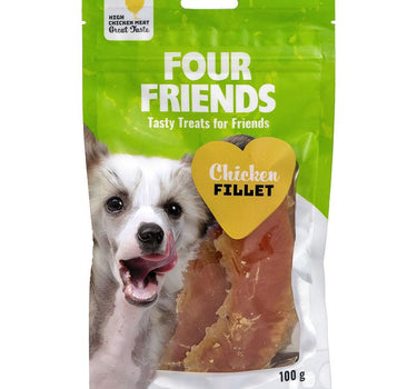 FourFriends Hundesnacks Kyllingfilet