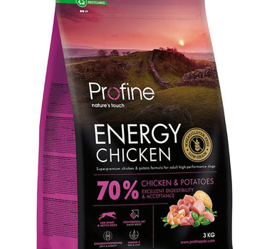 Profine Tørrfôr Energy Chicken Hund