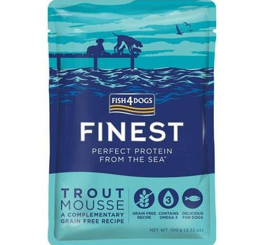 F4D Ørret Mousse DOG 100 g, Smasksrik hundesnacks