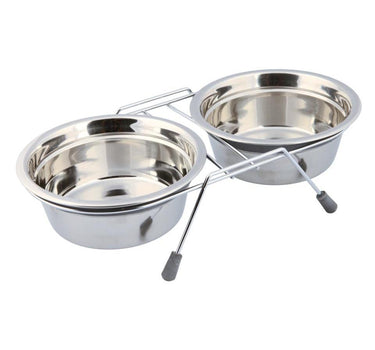 Trixie Eat on Feet-skålsett med skranglebeskyttelse