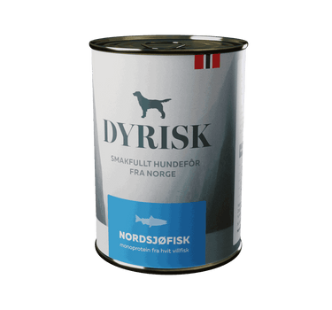 Dyrisk Nordfisksjø 400 g - Våtfôr til hund