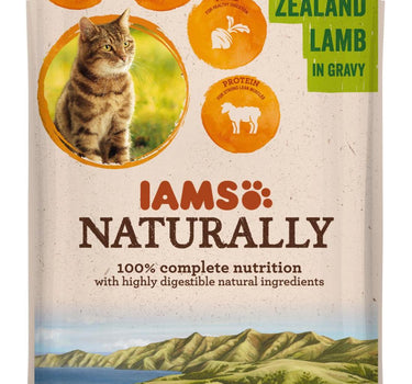 IAMS CAT Naturally Adult Pouch lam
