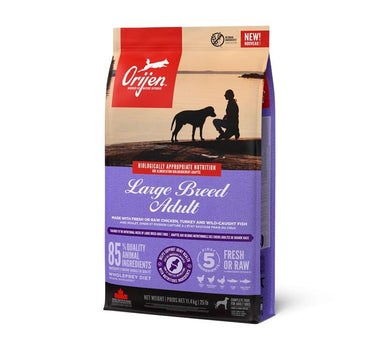 Orijen Adult Large Breed Tørrfôr – Kvalitetsfôr for Store Hunder
