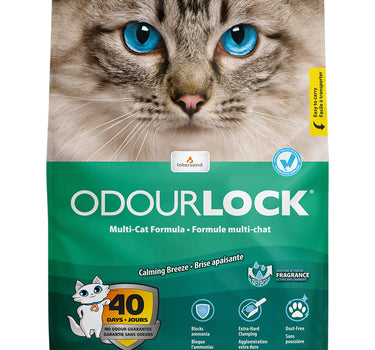 OdourLock Luktlås kattesand beroligende bris 12 kg