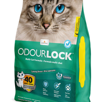 OdourLock Luktlås kattesand beroligende bris 12 kg