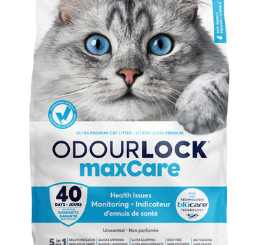OdourLock Luktlås maxCare Kattesand 12 kg