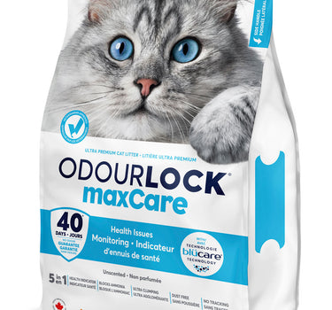 OdourLock Luktlås maxCare Kattesand 12 kg