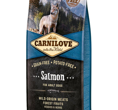 Carnilove Tørrfôr Laks – Naturlig og Sunt Fôr for Voksne Hunder