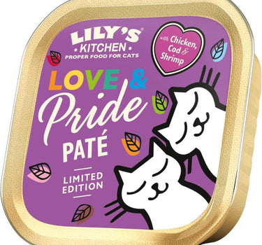 Lily's K Pride paté med kylling, reker og torsk
