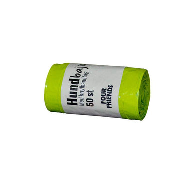 Hundepose Lime/Yellow tie40stk
