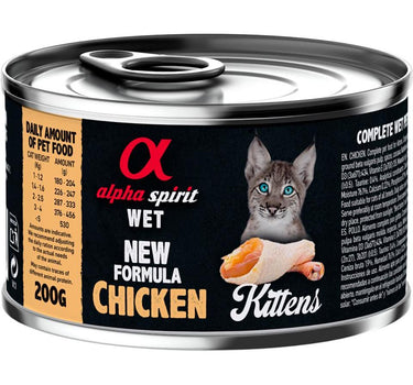 AlphaSpirit CAT Kitten Chicken (kylling)