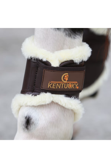 Kentucky Leather Turnout Boots Short Back